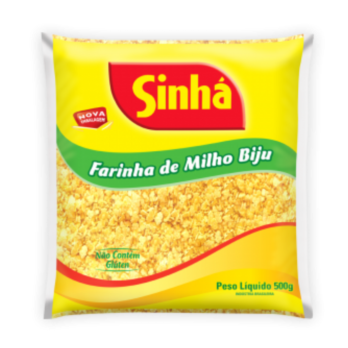 FARINHA DE MILHO BIJU SINHA 500G