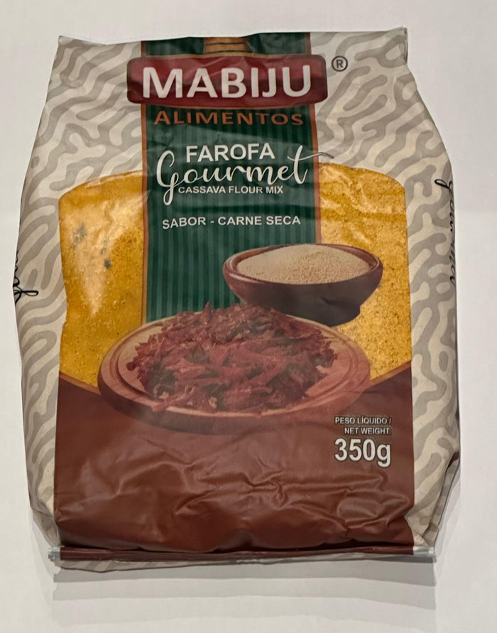 FAROFA PRONTA DE MANDIOCA CARNE SECA MABIJU 500G
