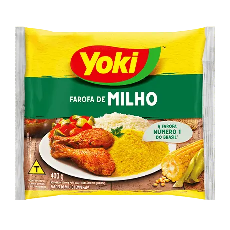 FAROFA MILHO YOKI 400G