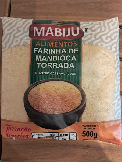 FARINHA DE MANDIOCA TORRADA MABIJU 500G