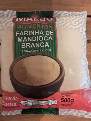 FARINHA DE MANDIOCA BRANCA MABIJU 500G